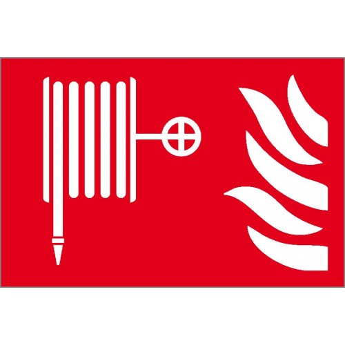 Fire Hose Symbol Sign